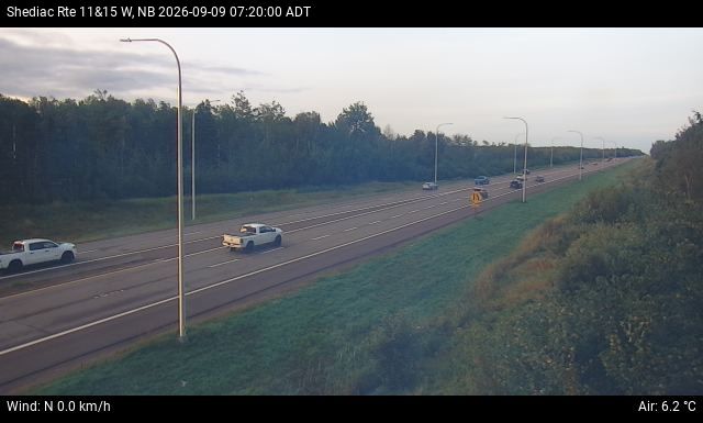 Web Cam image of Shediac (NB Highway 11)