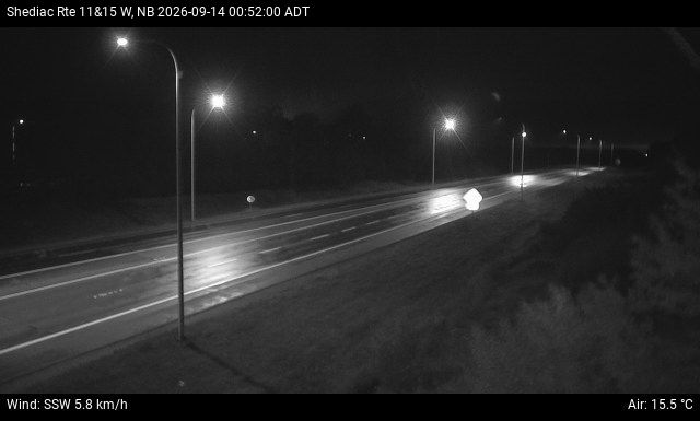 Web Cam image of Shediac (NB Highway 11)