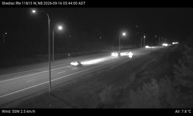 Web Cam image of Shediac (NB Highway 11)