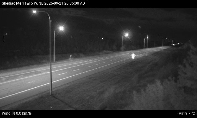 Web Cam image of Shediac (NB Highway 11)