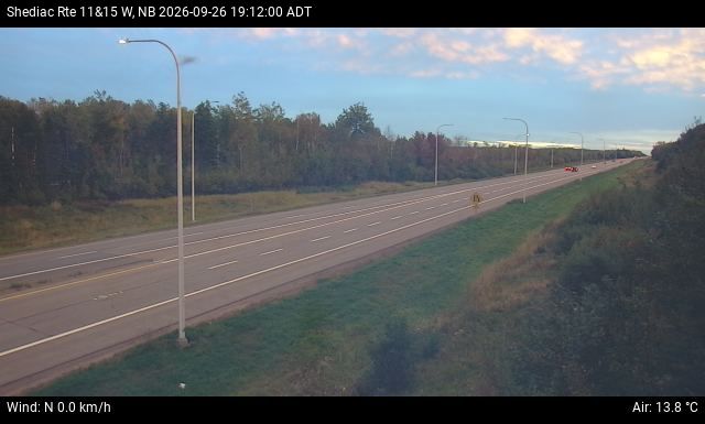 Web Cam image of Shediac (NB Highway 11)