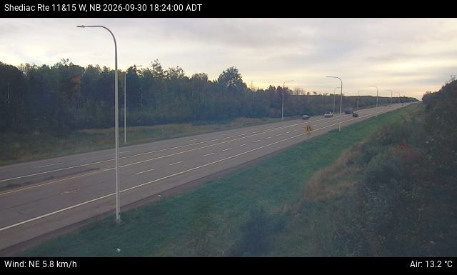 Web Cam image of Shediac (NB Highway 11)