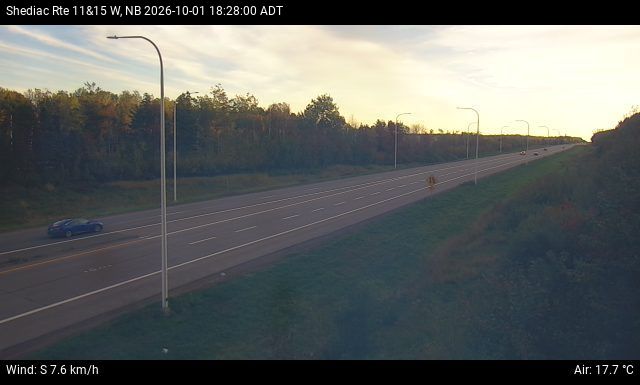 Web Cam image of Shediac (NB Highway 11)