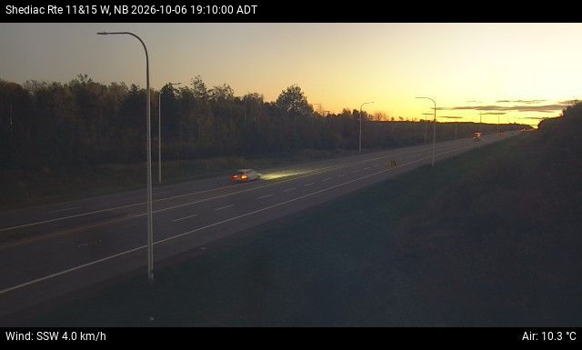 Web Cam image of Shediac (NB Highway 11)