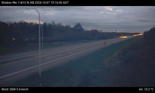 Web Cam image of Shediac (NB Highway 11)