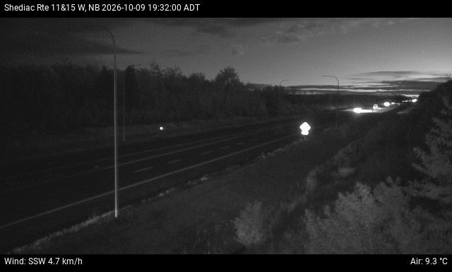 Web Cam image of Shediac (NB Highway 11)