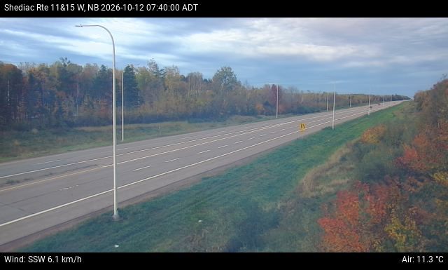 Web Cam image of Shediac (NB Highway 11)