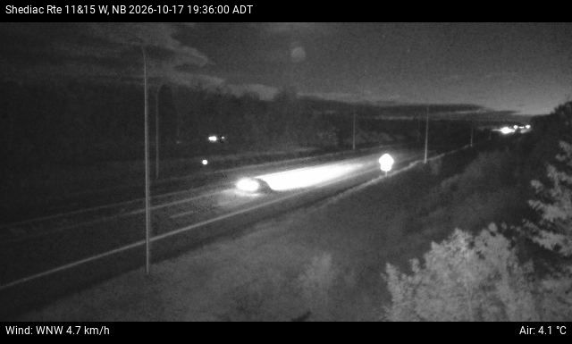 Web Cam image of Shediac (NB Highway 11)