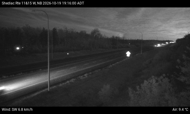 Web Cam image of Shediac (NB Highway 11)