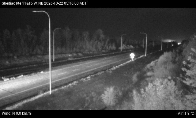 Web Cam image of Shediac (NB Highway 11)