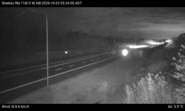 Web Cam image of Shediac (NB Highway 11)