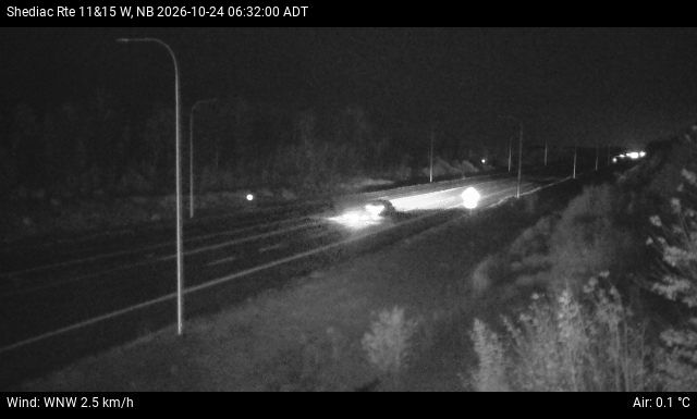 Web Cam image of Shediac (NB Highway 11)