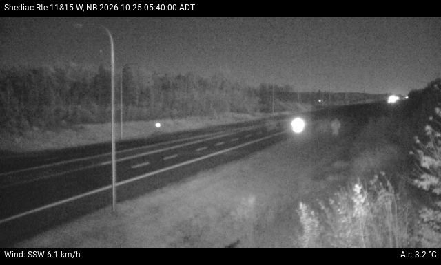 Web Cam image of Shediac (NB Highway 11)