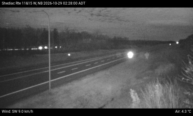 Web Cam image of Shediac (NB Highway 11)