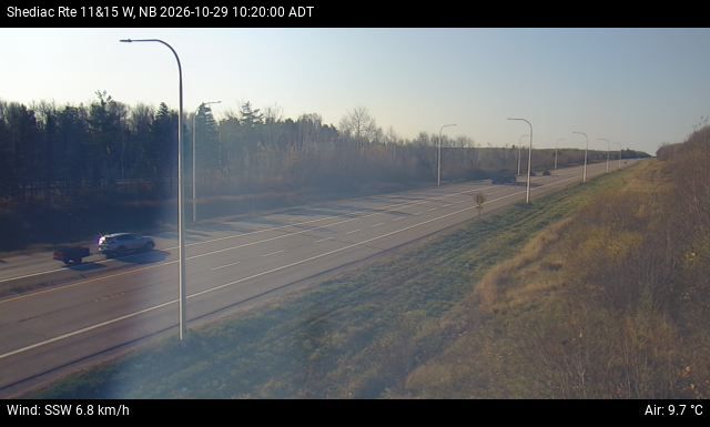 Web Cam image of Shediac (NB Highway 11)