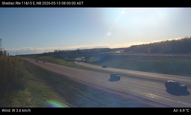 Web Cam image of Shediac (NB Highway 11)