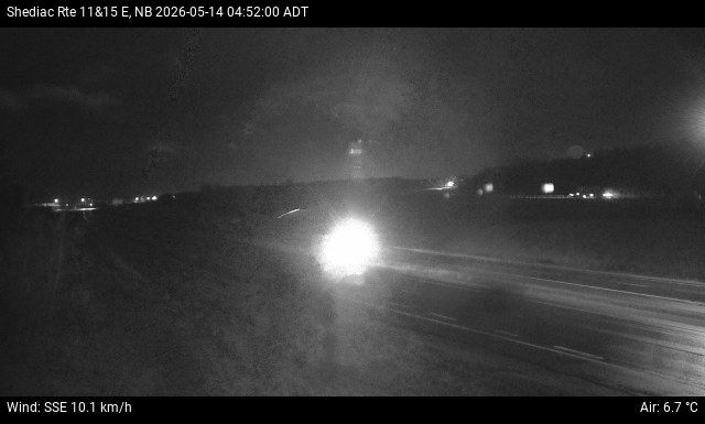 Web Cam image of Shediac (NB Highway 11)