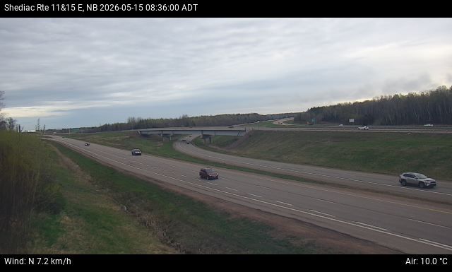 Web Cam image of Shediac (NB Highway 11)