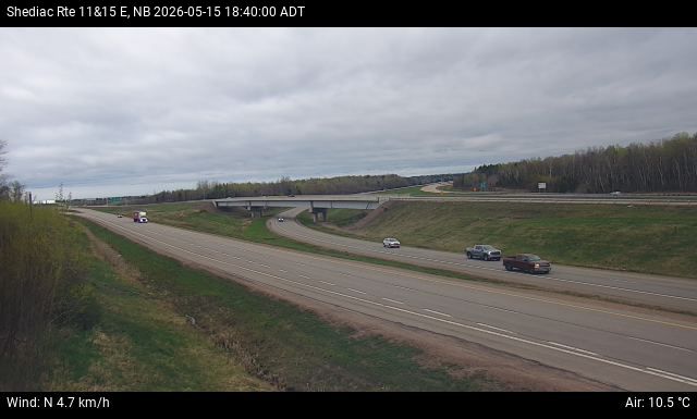 Web Cam image of Shediac (NB Highway 11)