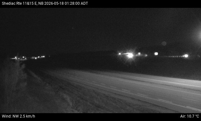 Web Cam image of Shediac (NB Highway 11)