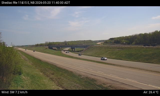Web Cam image of Shediac (NB Highway 11)