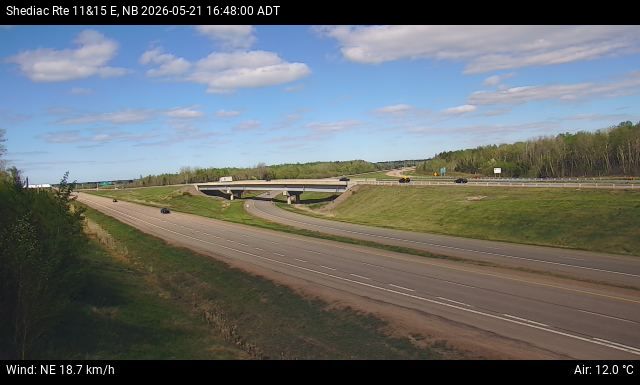 Web Cam image of Shediac (NB Highway 11)