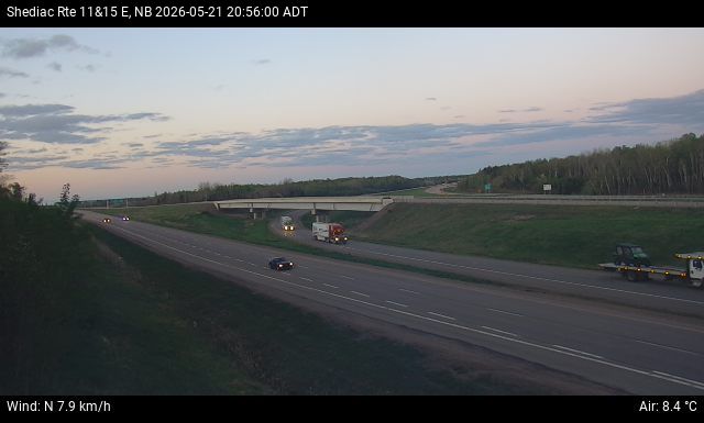Web Cam image of Shediac (NB Highway 11)