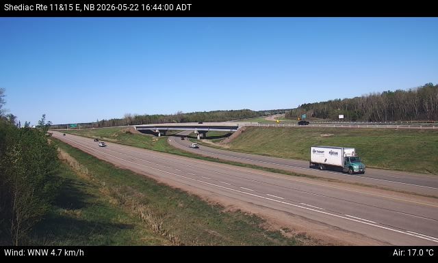 Web Cam image of Shediac (NB Highway 11)
