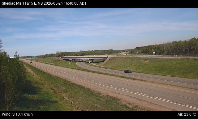 Web Cam image of Shediac (NB Highway 11)