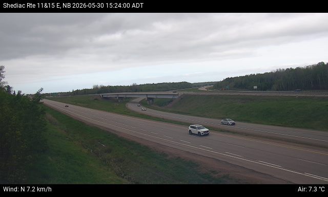 Web Cam image of Shediac (NB Highway 11)
