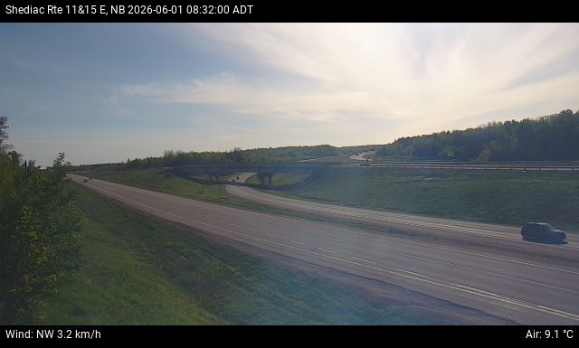 Web Cam image of Shediac (NB Highway 11)