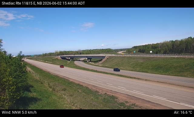 Web Cam image of Shediac (NB Highway 11)