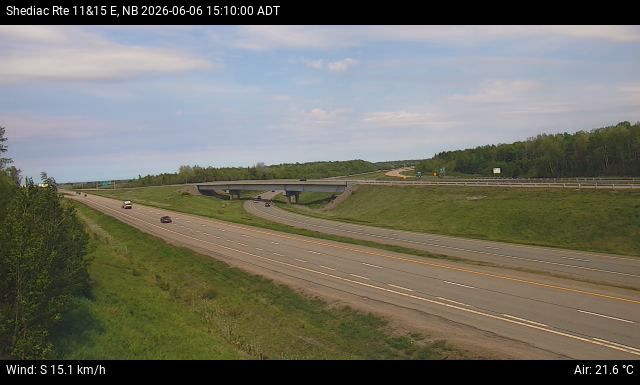 Web Cam image of Shediac (NB Highway 11)