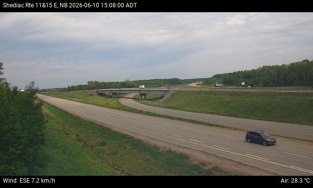 Web Cam image of Shediac (NB Highway 11)