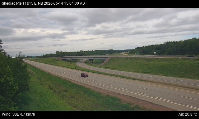 Web Cam image of Shediac (NB Highway 11)