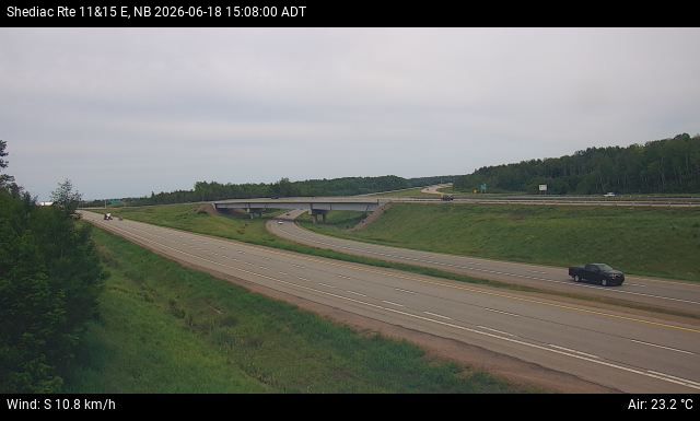 Web Cam image of Shediac (NB Highway 11)