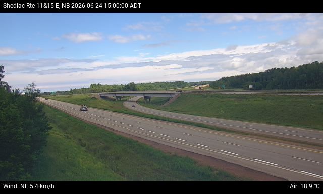Web Cam image of Shediac (NB Highway 11)