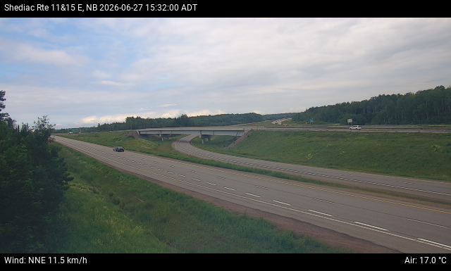 Web Cam image of Shediac (NB Highway 11)