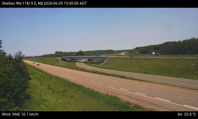 Web Cam image of Shediac (NB Highway 11)