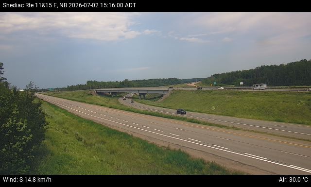 Web Cam image of Shediac (NB Highway 11)