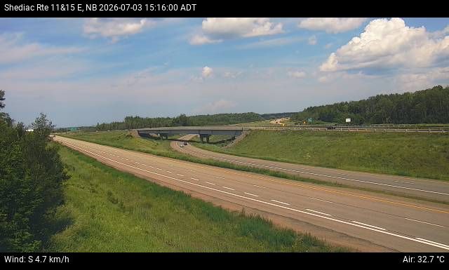 Web Cam image of Shediac (NB Highway 11)