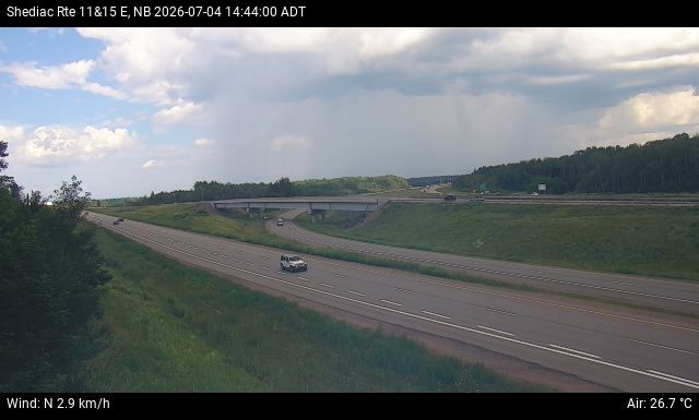 Web Cam image of Shediac (NB Highway 11)