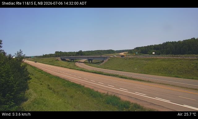Web Cam image of Shediac (NB Highway 11)
