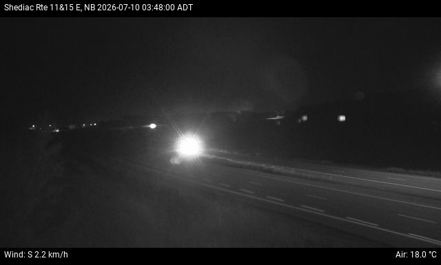 Web Cam image of Shediac (NB Highway 11)