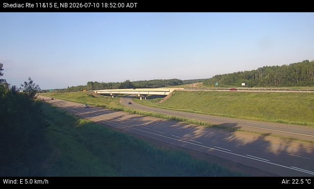 Web Cam image of Shediac (NB Highway 11)