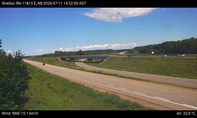 Web Cam image of Shediac (NB Highway 11)