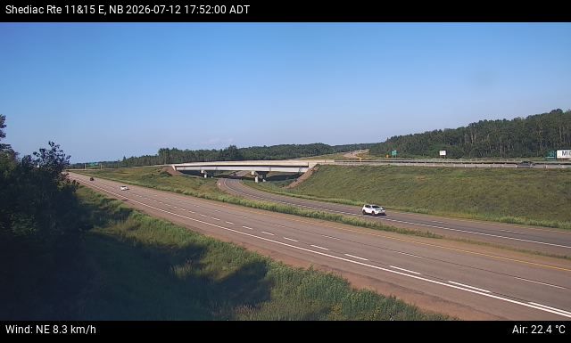 Web Cam image of Shediac (NB Highway 11)