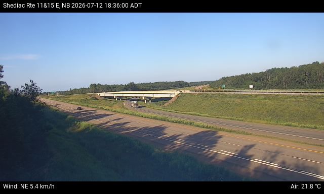 Web Cam image of Shediac (NB Highway 11)