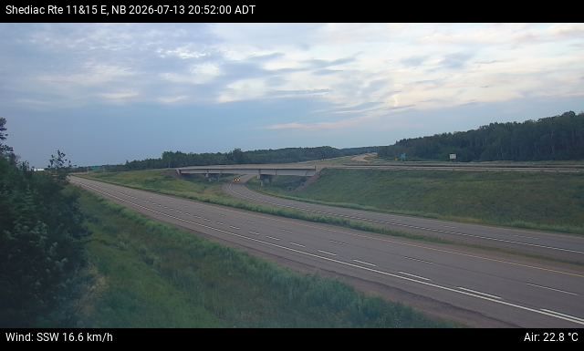 Web Cam image of Shediac (NB Highway 11)