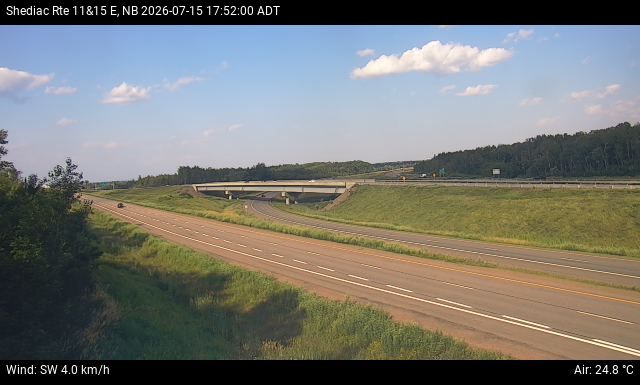 Web Cam image of Shediac (NB Highway 11)